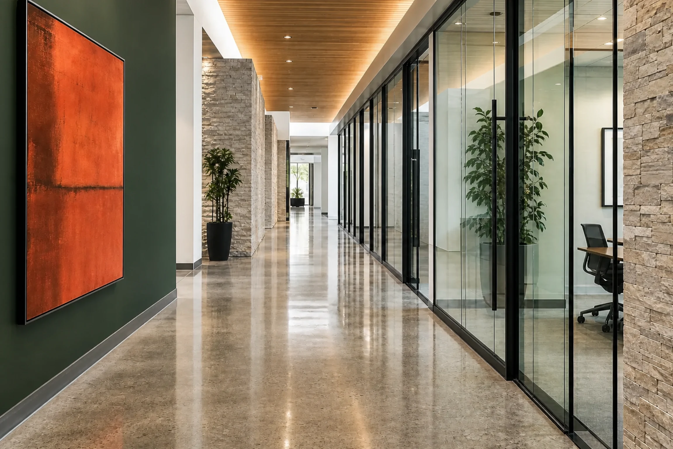 Polished commercial corridor in Elk Grove